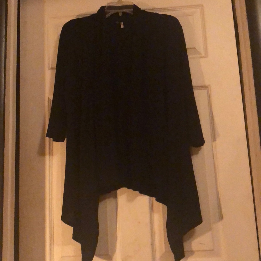 3/4 length cardigan.